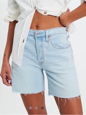 Levi's 501 Mid-Thigh Light Weight Denim Shorts